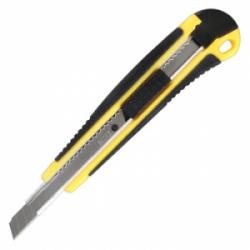 宝克（BAOKE）UK1406 金属美工刀 自锁功能安全美工刀/裁纸刀 办公用品 单把便携装