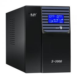 克雷士S3000 ups不间断电源VA1800W家用办公电脑服务器稳压器3KVA应急备用电源防停电
