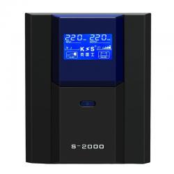 克雷士S2000 UPS不间断电源S2000VA1200W服务器家用办公电脑稳压备用电源应急防断电