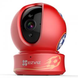 萤石 C6H 2018足球版1080P 云台摄像头 监控网络摄像机摄像头 智能家居 高清WIFI远程控制