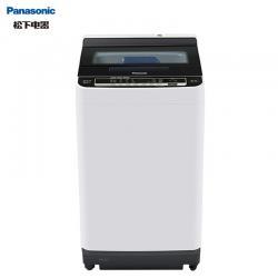 松下(Panasonic)洗衣机全自动波轮7.5公斤 泡沫发生技术 羊毛洗 精洗技术 桶洗净XQB75-H77321灰色