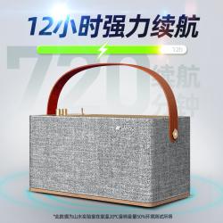 山水（SANSUI） Q10无线蓝牙桌面音箱重低音炮大音量手机桌面U盘电脑台式笔记本音响户外便携音响 豪华版