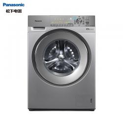 松下(Panasonic)滚筒洗衣机全自动10公斤 洗烘一体 纳米水离子除味护衣 双极除螨XQG100-EG13F
