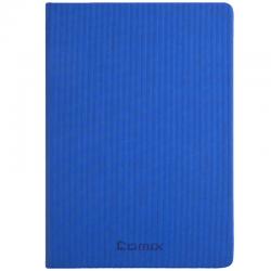 齐心（COMIX）皮面文具笔记本子记事本日记本 18K98张 C5804 蓝色