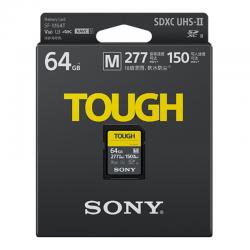 索尼 SONY SF-M64T SD卡 64G 高速读取277MB UHS-II 相机存储卡