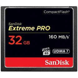 闪迪32GB CF（CompactFlash）存储卡 UDMA7 4K至尊超极速版 读速160MB/s 写速150MB/s