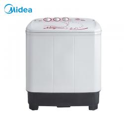 美的（Midea）洗衣机半自动 8公斤双桶双缸 强力洗涤 MP80-DS805