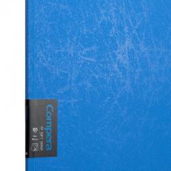 齐心Compera原味系列PP面胶装本50张记事本软抄本笔记本子8mm横格本 办公 蓝色1本 C7000 B5