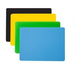 齐心（COMIX） 欢颜实色垫板复写板 正面磨砂反面光面 考试书写板 黄色 A7775 B4