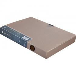  齐心(Comix) MC-35 35mm美石系粘扣档案盒文件盒资料盒A4 土豪金