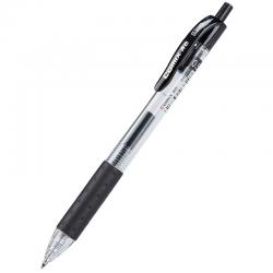齐心(Comix)12支装0.5mm黑色办公按动中性笔水笔签字笔 办公文具 K36