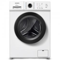 创维（SKYWORTH）6公斤滚筒洗衣机全自动 纤薄箱体 一键智能 安心童锁 15分快洗 租户家用经济型 (白色)F60A