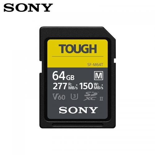 索尼（SONY）sd卡 佳能尼康索尼微单卡单反相机摄像机摄影卡 64G 277M SD M64T 三防卡