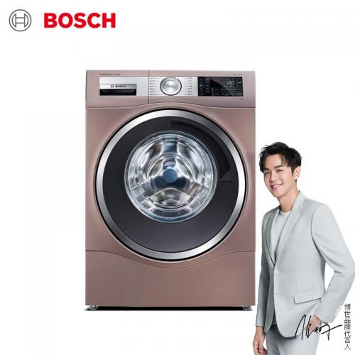 博世（BOSCH）10公斤 智能变频 滚筒洗衣机 活氧除菌 家居互联（玫瑰金）XQG100-WAU28766HW