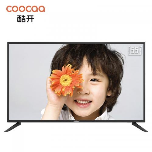 创维 酷开(Coocaa)55K6N 55英寸4K超高清 HDR 8G大内存 wifi智能电视 酷开系统