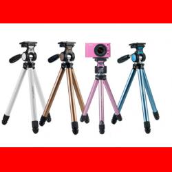 富图宝(Fotopro) FY-683 数码相机/小型DV/投影仪/GoPro拍摄/三脚架 测温仪支架 蓝色