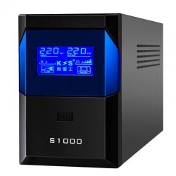 克雷士ups不间断电源S1000VA600W家用办公台式电脑稳压器服务器应急备用电源防停电