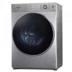 松下（panasonic） XQG100-S1355 10公斤变频滚筒洗衣机 智能APP一键智洗95度高温洗 