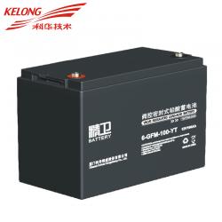 科华技术（KELONG）6-GFM-100-YT 精卫免维护UPS不间断电源机房服务器专用阀控式铅酸蓄电池 12V100AH