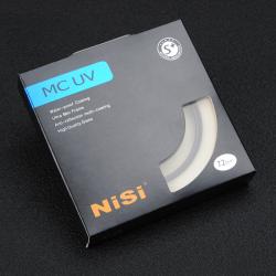 耐司（NiSi）MC UV 72mm UV镜 双面多层镀膜无暗角 单反uv镜 保护镜 单反滤镜 滤光镜 佳能尼康相机滤镜