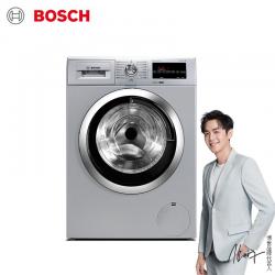 博世（BOSCH） 8公斤 洗烘一体变频 滚筒洗衣机 节能静音 高低温单烘（银色）XQG80-WDG284681W