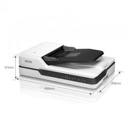 爱普生（EPSON) 1660W A4 高速彩色文档扫描仪 自动进纸 DS-1660w(无线网路版)