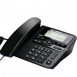 飞利浦（PHILIPS）CORD118 双接口免提家用办公电话机 黑色