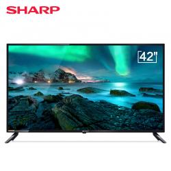 夏普（SHARP）42M3RA 42英寸 全高清 面板FHD杜比音效 智能UI 智能WIFI网络液晶电视机