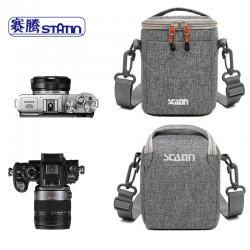 赛腾(statin) KB12A 微单相机包适合X-T3/XT3/EOSR/G5X/G5X2/G7/G7X3/和带手柄的RX100M7G/WX700/RX100M3G