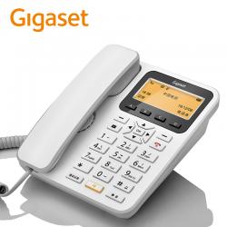 集怡嘉(Gigaset)无线插卡座机电信版 电话机座机可插4g手机卡 移动固话电信版 插卡GL200电信版白