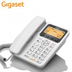 集怡嘉(Gigaset)插卡电话机 移动固话GSM版无线座机 固定电话插手机SIM卡内置天线中文GL100白色