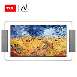 TCL XESS 65A100H 65英寸液晶电视机 4k超高清 超薄 量子点全面屏 人工智能 装饰美学浮窗全场景TV 线下同款