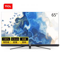 TCL 65Q9 65英寸液晶电视机 4K超高清护眼 超薄全面屏 人工智能 智慧屏 哈曼音响 3+32GB大内存 教育电视