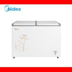 美的(Midea)271升 双箱双温冷柜 蝶形门侧掀门 左冷藏右冷冻 白色 BCD-271VMQ