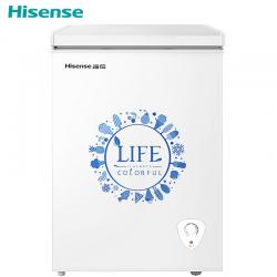 海信（Hisense）100升 冷藏冷冻转换冰柜 小型家用迷你冷柜 节能静音 单温母婴母乳小冰箱BD/BC-100N/A