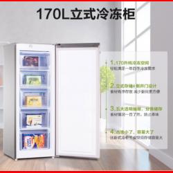 海信（Hisense）170升家用冰柜 一级能效节能立式冷冻 抽屉式储存冷柜 侧开门单门冰箱 BD-170/A