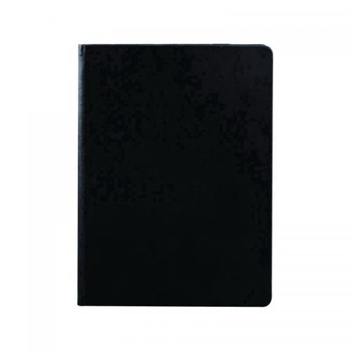 史泰博 平装PU仿皮笔记本 16K,80页 黑色