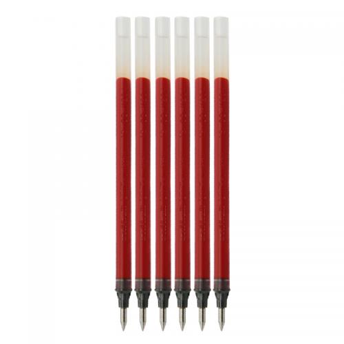 三菱UMR-5经济实用型中性笔芯红色0.5mm（12支装）