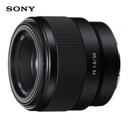 索尼（SONY）FE 50mm F1.8 全画幅标准定焦微单相机镜头 E卡口(SEL50F18F)