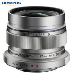 奥林巴斯（OLYMPUS）M.ZUIKO DIGITAL ED 12mm f/2.0 广角定焦镜头
