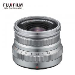 富士（FUJIFILM）XF16mm F2.8 R WR 超广角定焦镜头 银色