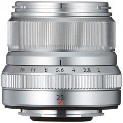 富士（FUJIFILM）XF23mm F2 R WR 标准定焦镜头 银色