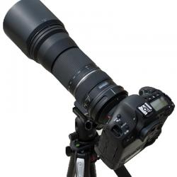 腾龙(Tamron)A011 SP 150-600mm f/5-6.3Di VC USD防抖超远摄变焦镜头 (佳能单反卡口)