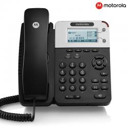 摩托罗拉(Motorola) SIP电话机座机 IP话机固定电话 百兆VOIP 支持POE供电 前台客服呼叫中心IP200-2C