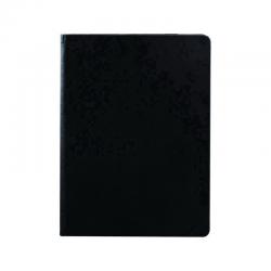 史泰博 平装PU仿皮笔记本 16K,80页 黑色