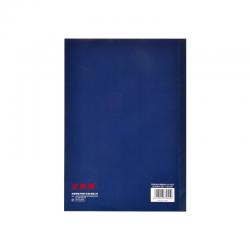 史泰博 PBB580 80页胶装笔记本 179*252mm B5 深海蓝色 6本/封，16封/箱