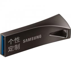 三星（SAMSUNG）32GB USB3.1 U盘 BAR升级版+定制版 深空灰 读速200MB/s 专属风格，个性定制（Gen 1）