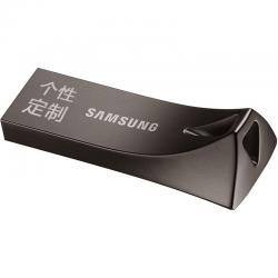 三星（SAMSUNG）32GB USB3.1 U盘 BAR升级版+定制版 深空灰 读速200MB/s 专属风格，个性定制（Gen 1）