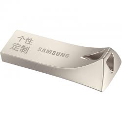 三星（SAMSUNG）32GB USB3.1 U盘 BAR升级版+定制版 香槟银 读速200MB/s 专属风格，个性定制（Gen 1）