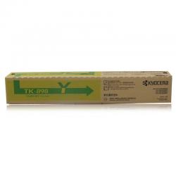 京瓷（kyocera）TK-898Y 黄色墨粉盒6K（适用机型FS-C8520/8525/8020/8025）